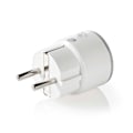 Miniatyrbillede 7 af 9: SmartLife Smart Plug | Wi-Fi | Effektmåler | 2500 W | EU stik / Type F (CEE 7/7) | -10 - 40 °C | Android™ / IOS | Hvid