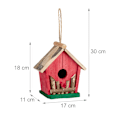 Miniatyrbillede 4 af 8: Farverig mini hytte