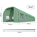 Pikkukuva 4 / 9: Puutarhatunneli 3 x 6 m (18 m2) Plonos