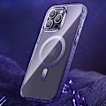 Miniatyrbillede 2 af 9: Magnetisk etui til iPhone 14 MagSafe PQY Ice Crystal Series grå