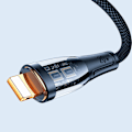 Pikkukuva 3 / 9: Kaapeli älykytkimellä USB-C - iPhone Lightning 1,2m - musta