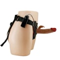 Pikkukuva 4 / 10: Pretty Love - Marion Harness yleishousut tärinällä Dildo 19 cm ruskea