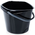 Miniatyrbillede 1 af 8: Sort plastspand 5 l