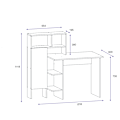 Miniatyrbillede 5 af 6: Study Desk Bugra - antracit