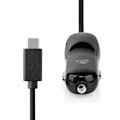 Miniatyrbild 2 av 5: Billaddare | 18 W | 1x 3.0 A | Antal utgångar: 1 | USB-C™ (Fast) Kabel | 1.00 m | Single Voltage Output