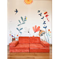 Miniatyrbillede 2 af 9: 2-sæders sovesofa puslespil - Orange