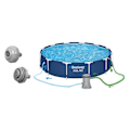 Miniatyrbillede 8 af 11: Ramme havepool 366 x 76 cm 16 i 1 Bestway 56681