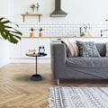 Miniatyrbillede 2 af 8: Rundt sidebord i sort
