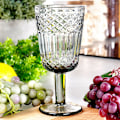 Miniatyrbillede 2 af 7: Vinglas sort glas 270 ml