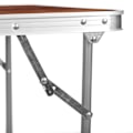 Miniatyrbillede 7 af 8: Turistbord, picnicbord, foldbar plade, 80x60 cm, træ