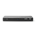 Miniatyrbillede 3 af 8: HDMI ™ Converter | USB-C™ Hun / 2x HDMI ™ -indgang / 4x USB A Female | 1x HDMI™ Output | 1-vejs | 4K@60Hz | 18 Gbps | ABS | Antracit