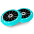 Miniatyrbillede 3 af 6: Turkis hjul til scooter 100 mm, 2-pak