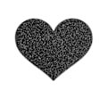 Pikkukuva 1 / 4: Bijoux - Indiscrets Flash Black Heart Nännileikkaukset