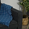 Miniatyrbild 9 av 10: Bäddsoffa, Hopfällbar Soffa, 2-Sits Tygsoffa, Bäddsoffa, Soffa Med Sovfunktion, Soffset, Justerbar Vinkel, Svart, 148 X 82 X 89 Cm