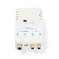 Miniatyrbillede 1 af 5: CATV forstærker | Forstærkning: 25 dB | 47 - 694 MHz | Antal udgange: 2 | Få kontrol | Hvid