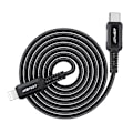Miniatyrbillede 7 af 9: MFI kabel til iPhone USB-C - Lightning 30W 3A 1,8m sort