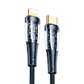 Pikkukuva 1 / 9: Kaapeli älykytkimellä USB-C - iPhone Lightning 1,2m - musta