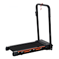 Miniatyrbillede 1 af 10: Elektrisk Løbebånd Med Lcd-Display, Foldbar Fitnessmaskine, 1-6 Km/T, Stål, Sort, 105 X 56 X 108,5 Cm