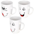 Miniatyrbillede 3 af 7: Keramikkrus smiley 350 ml 6 stk.
