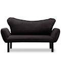 Miniatyrbillede 3 af 7: 2-sæders sovesofa Chatto - Sort