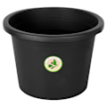 Miniatyrbillede 3 af 7: Havekrukke i plast sort rund 39 cm