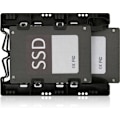 Miniatyrbillede 6 af 10: IcyDock MB290SP-B 2 x 2,5" - 3,5" adapter