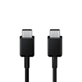 Miniatyrbillede 3 af 3: Kabel USB-C - USB-C 3A 480Mb/s 1,8m sort