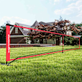 Miniatyrbild 10 av 10: Pickleball Net Portable Set 6,7 m Pickleball System med nät, Court Marking Set, bollsamlare, fyra bollar och bärväska för utomhusbruk, uppfart