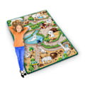 Pikkukuva 1 / 9: Värikäs ja joustava piirustusmatto 120 x 90 x 0,3 cm Ricokids RK-344