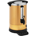 Miniatyrbillede 2 af 7: Kaffe/temaskine med hane og drypbakke 14 l 1500 W guld