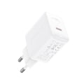 Miniatyrbild 4 av 6: GaN USB-C 30W PD QC 3.0 AFC FCP nätverksladdare vit
