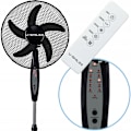 Miniatyrbillede 8 af 9: Gulvventilator med fjernbetjening – 3 hastigheder, oscillation