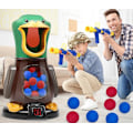 Miniatyrbild 4 av 9: Duck Shooting Game Set för barn – 2 vapen, 48 skumbollar
