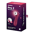 Pikkukuva 6 / 6: Satisfyer - Pro 2 Generation 3 Liquid Air Technology Wine Red