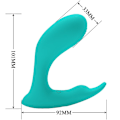 Pikkukuva 5 / 8: Pretty Love - Idabelle Vibration & Pulsation Remote Control Blue