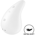 Miniatyrbild 1 av 6: Satisfyer - Dew Drop Vibrator Lay-On White