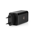 Pikkukuva 5 / 6: Seinälaturi | 65 W | GaN | Pikalataus-toiminto | 3.0 / 3.25 A A | Lähtöliitäntöjen määrä: 3 | USB-A / 2x USB-C™ | Automaattinen Jännitteen Valinta
