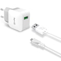 Miniatyrbild 1 av 2: USB-laddare MicroUSB 2,4A