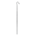 Miniatyrbillede 2 af 2: Klippepind 30 cm metal firkant
