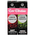 Pikkukuva 1 / 2: Secretplay - Liquid Vibrator Love Vibrations Pack