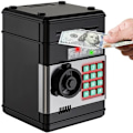 Miniatyrbillede 1 af 9: Pengekasse - pengeskab / elektronisk hæveautomat 23545