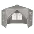 Pikkukuva 2 / 8: Garden Trade Pavilion Teltta 2x2x2 m Windows Gray MultiGardenilla