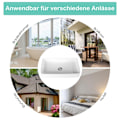Miniatyrbild 4 av 5: Handfat porslin konst handfat keramiskt handfat med pop-up avlopp 60 x 35 x 11 cm vit