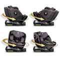 Miniatyrbillede 4 af 9: Nukido Prestige Line Autostol Sort/Grå 0-36kg ISOFIX