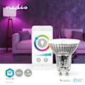 Miniatyrbild 2 av 9: SmartLife LED Spot | Wi-Fi | GU10 | 345 lm | 4.9 W | RGB / Varm till cool vit | 2700 - 6500 K | Energiklass: G | Android™ / IOS | PAR16 | 1 st.
