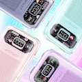 Pikkukuva 7 / 9: Powerbank 10000mAh Sparkling Series pikalataus 30W harmaa