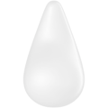 Miniatyrbild 5 av 6: Satisfyer - Dew Drop Vibrator Lay-On White
