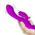 Pikkukuva 10 / 11: Pretty Love - Ladattava Gloria Rabbit Vibrator -vedenpitävä violetti