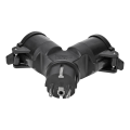 Miniatyrbillede 4 af 7: Schuko 2-vejs splitter