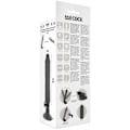 Miniatyrbillede 7 af 7: Basecock - Realistisk Vibrator Fjernbetjening Sort 20 Cm -O- 4 Cm